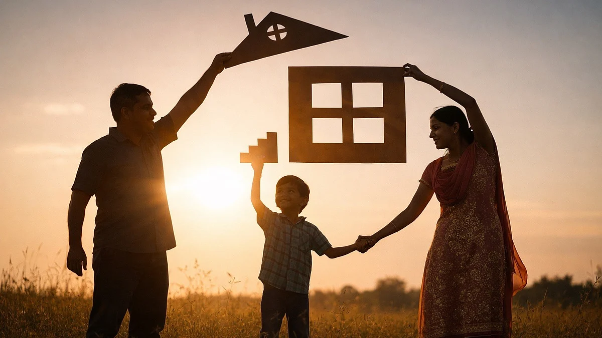A home loan in India typically runs for 20 to 30 years.