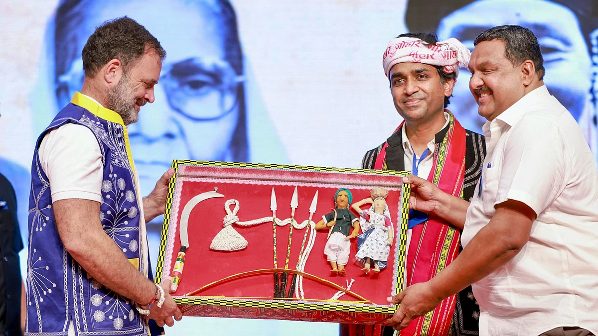 Gandhi said labelling tribals as ‘Vanvasi’ amounts to an attack on the Constitution 