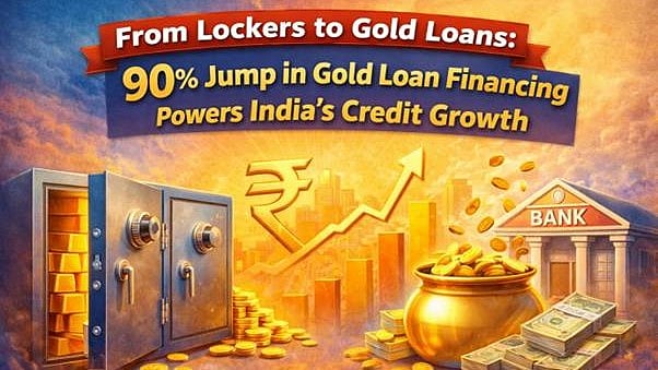 From Lockers to Gold Loans: 90% Jump in Gold Loan Financing Powers India’s Credit Growth