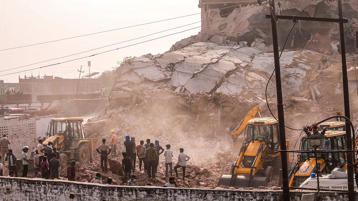 Prayagraj cold storage collapse: Owner detained; FIR against seven