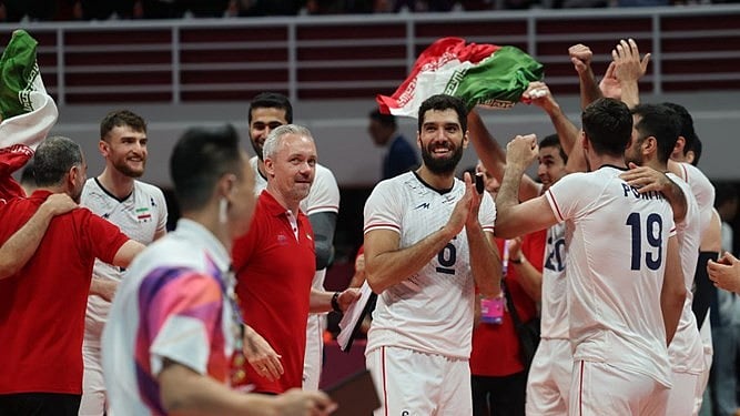 Iran's national volleyball team 