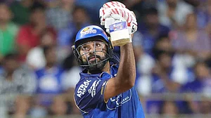 Rohit Sharma on song against KKR at the Wankhede on Sunday
