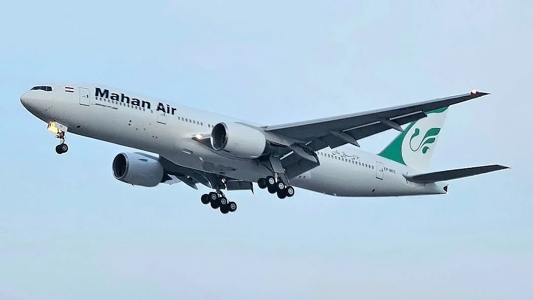 Representative image of Mahan Air.