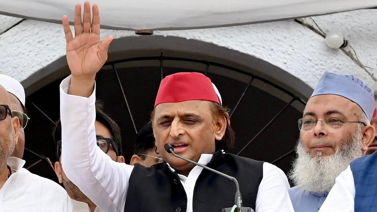 Fierce contest for downfall between rupee and BJP’s image: Akhilesh Yadav