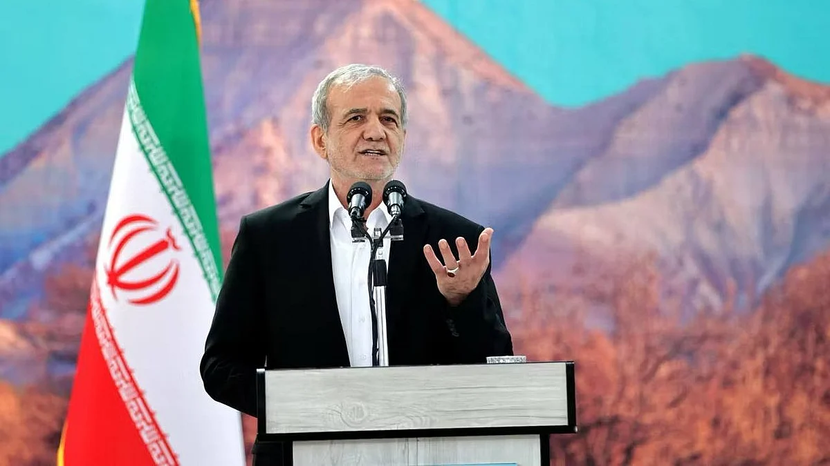 Iran’s president Massoud Pezeshkian