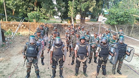 Tripura State Rifles to be deployed in West Bengal for election duties