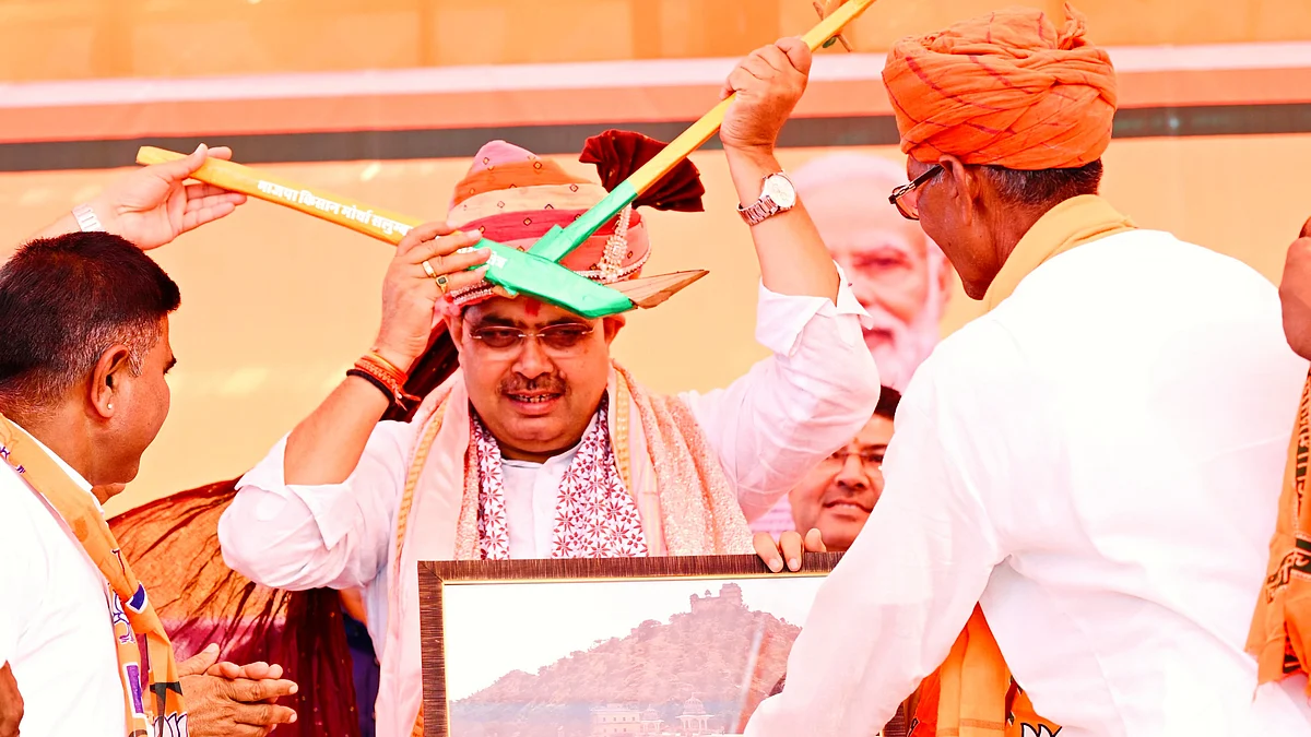 Rajasthan chief minister Bhajanlal Sharma (file photo)