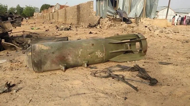 Nigeria’s military said it conducted a “successful strike” on a terrorist enclave.