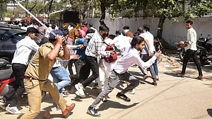 After ‘Naxal’ tag, UP govt flags ‘Pakistan link’ in Noida protests as worker unions condemn police atrocity