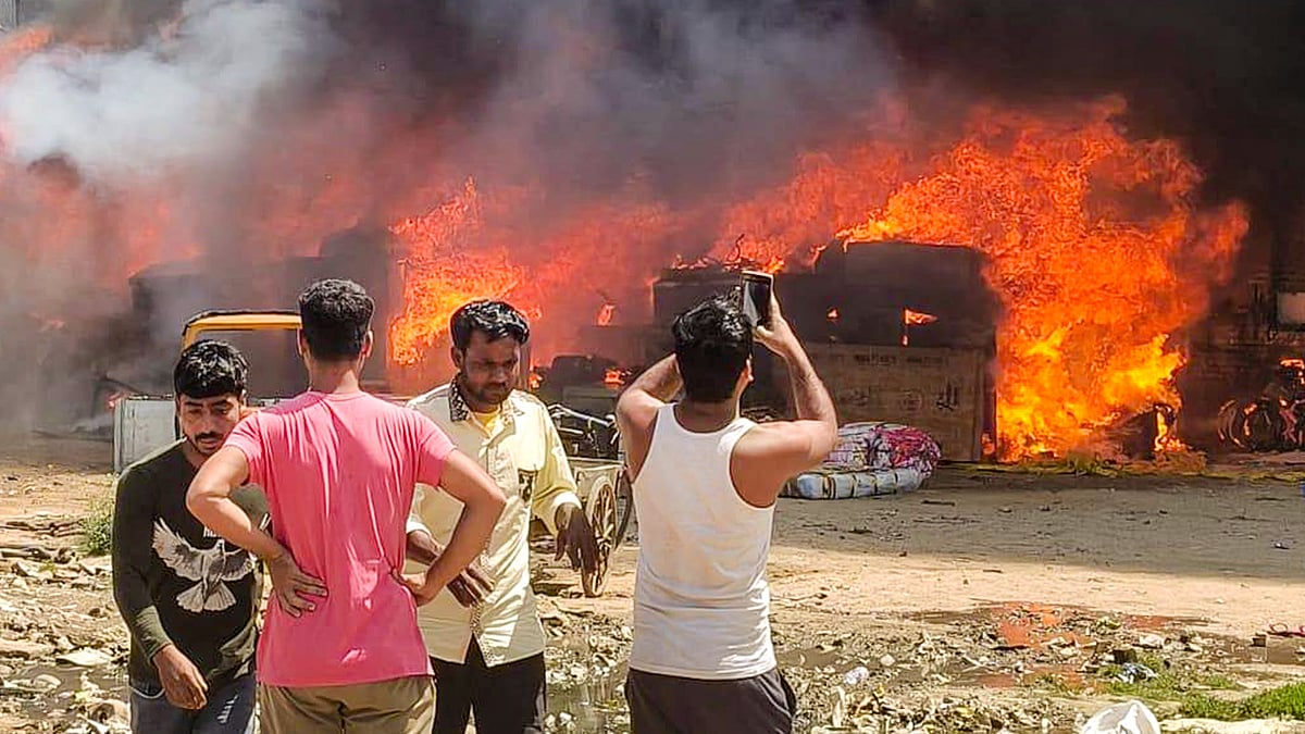 Slum fires in Gurugram, Lucknow; unanswered phone calls by loved ones trigger panic