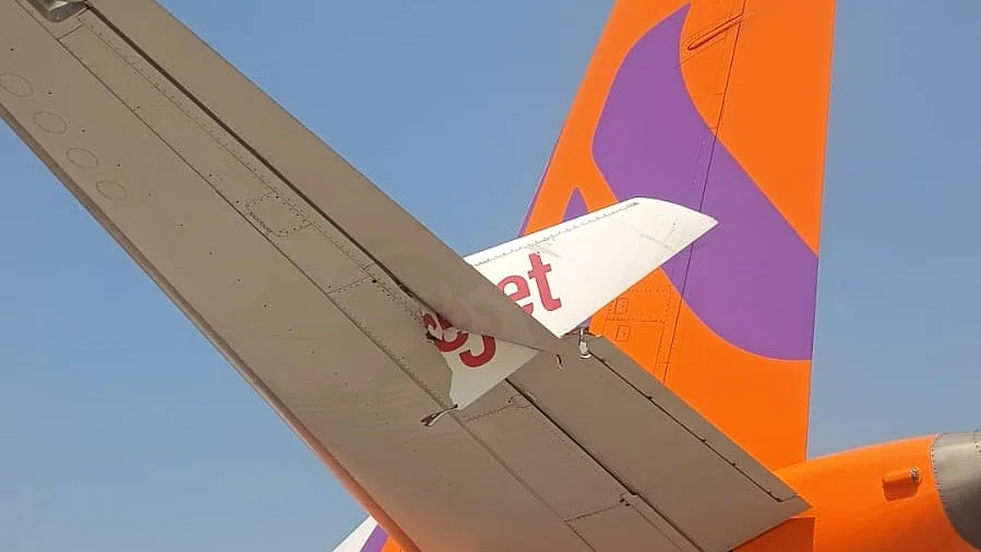 A SpiceJet aircraft collided with an Akasa Air aircraft