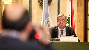 UN chief strongly condemns attack killing French peacekeeper in Lebanon