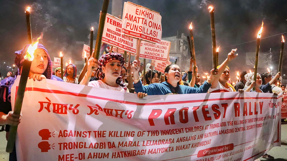 Protests in Imphal