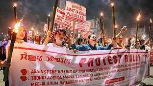 Protests in Imphal