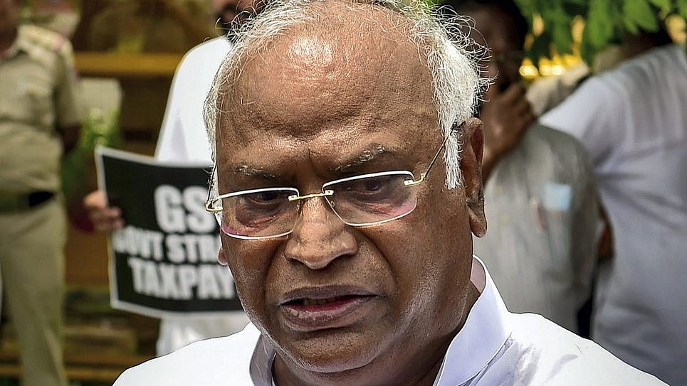 Congress president Mallikarjun Kharge