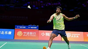 Ayush Shetty, India's man of the moment, completed a 3-0 sweep