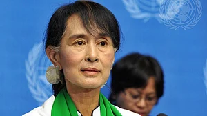 Myanmar leader Aung San Suu Kyi