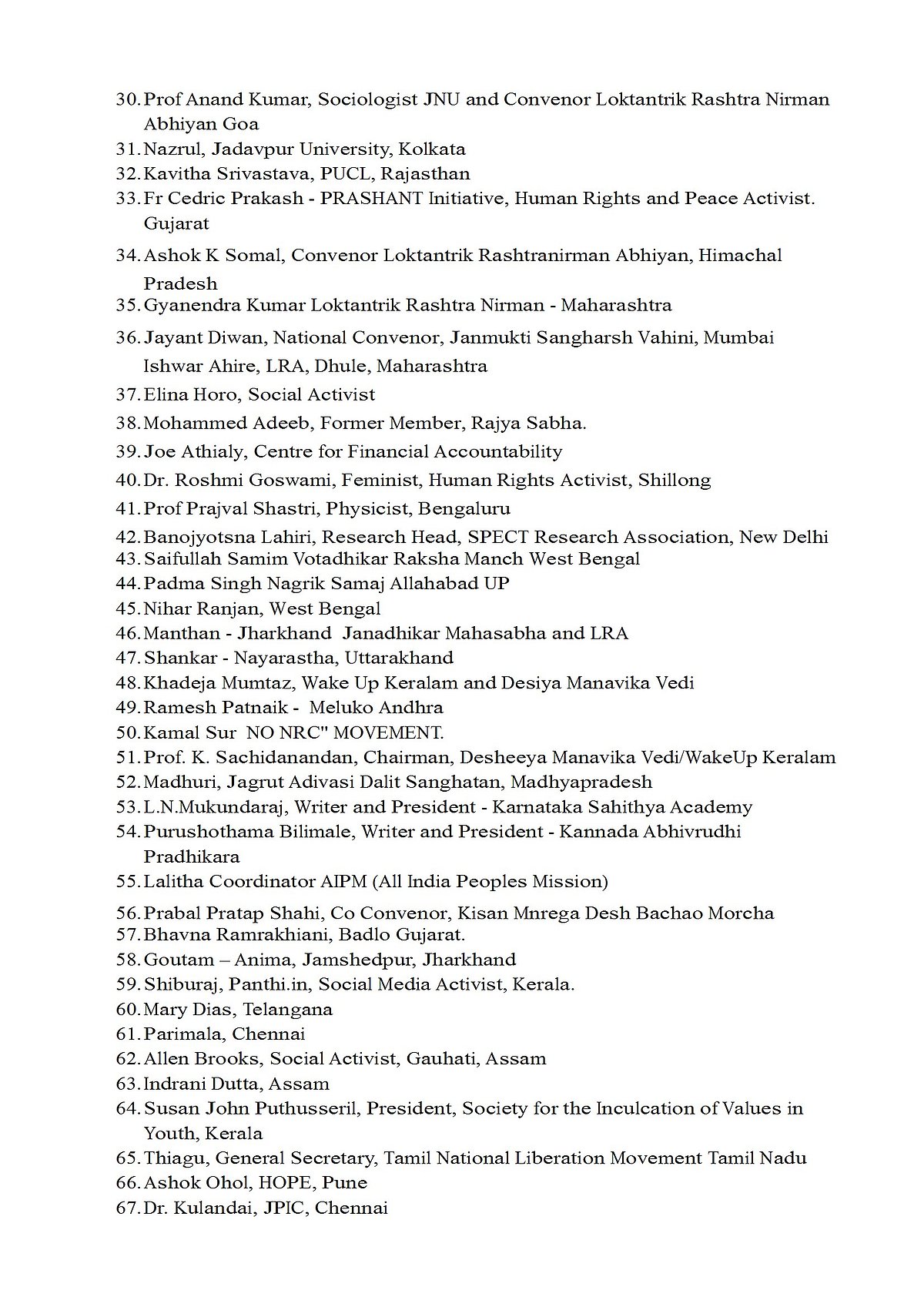 Over 300 civil society members slam SIR, question ECI’s credibility