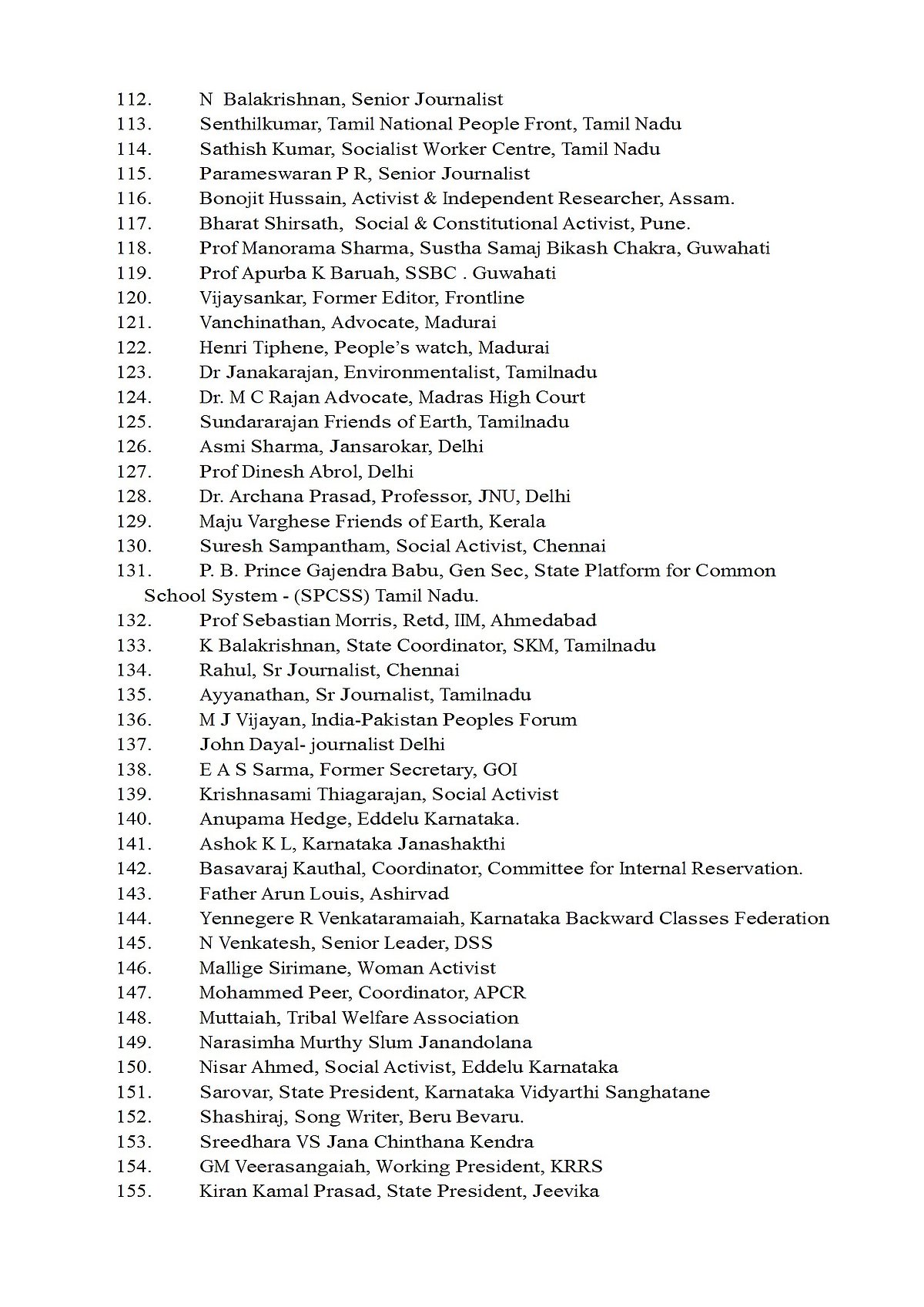 Over 300 civil society members slam SIR, question ECI’s credibility