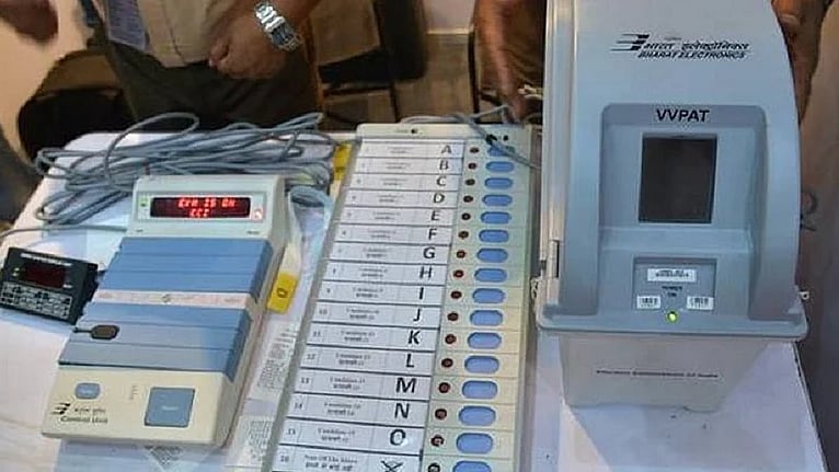 Counting centre in West Bengal