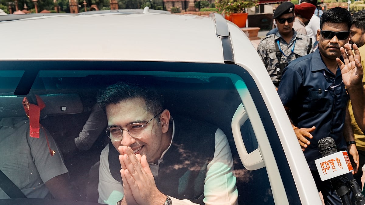 Raghav Chadha accuses AAP of ‘vendetta politics’ after meeting President Murmu