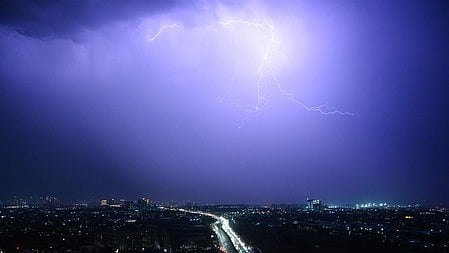 Bad weather was reported across Bihar 
