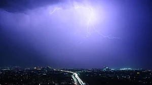 Bad weather was reported across Bihar