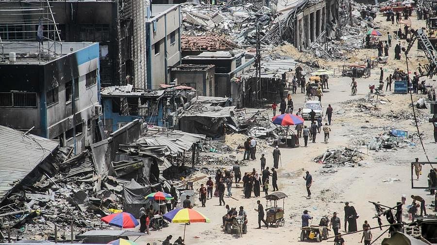 Representative image of Gaza.
