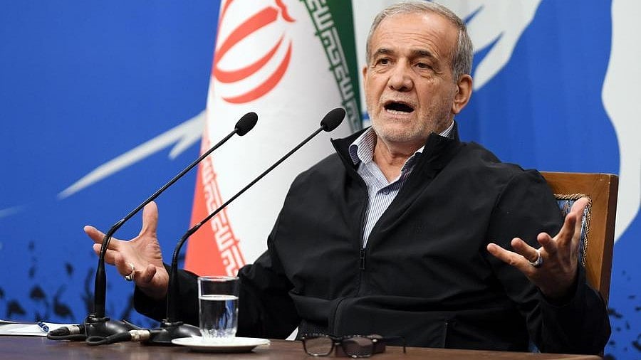Iranian President Masoud Pezeshkian.