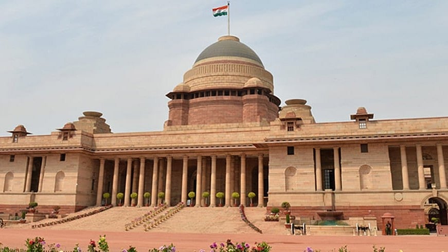 Rashtrapati Bhavan.