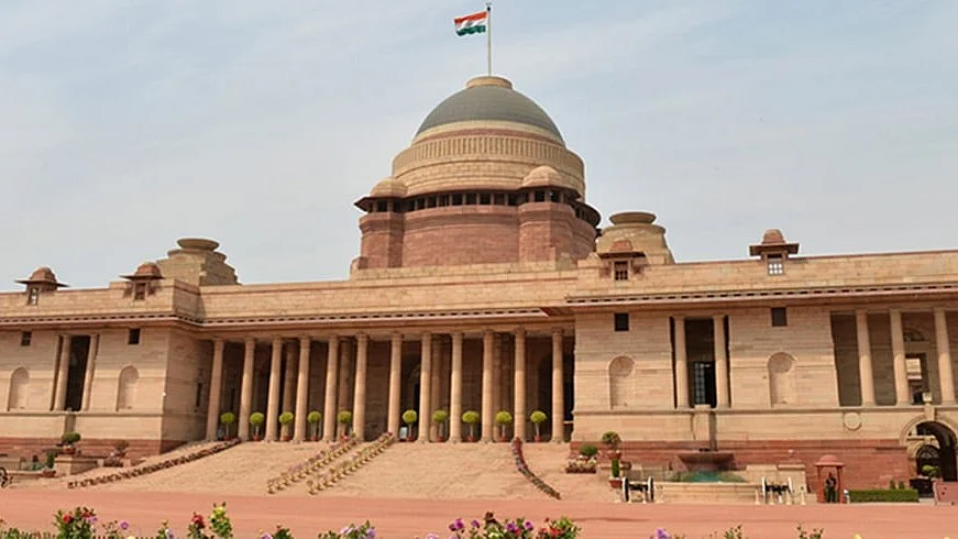 Rashtrapati Bhavan.
