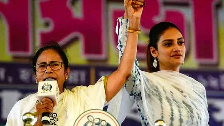 Nusrat Jahan (R) was one of Mamata Banerjee's winning horses in the 2019 Lok Sabha polls