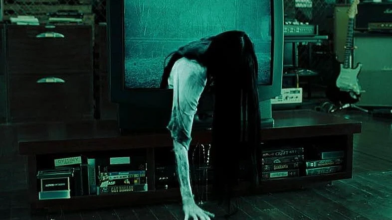The iconic scene from Ring, the film