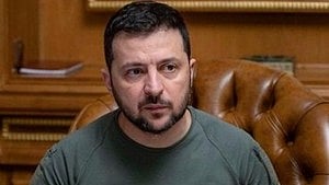 Ukrainian President Volodymyr Zelenskyy.