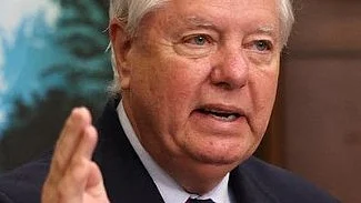 US senator Lindsey Graham