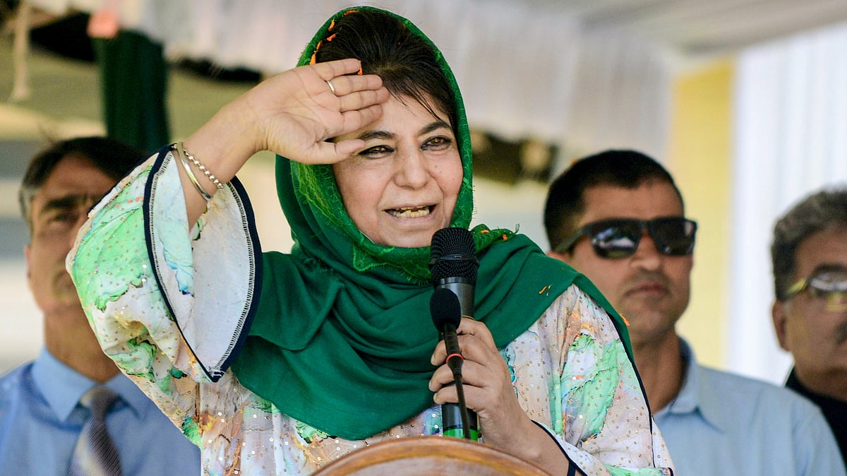 Mehbooba backs RSS leader Hosabale’s call for India-Pakistan people-to-people engagement