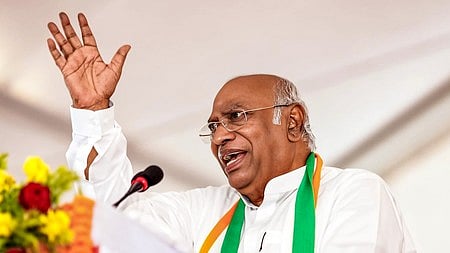 Congress president Malikarjun Kharge 