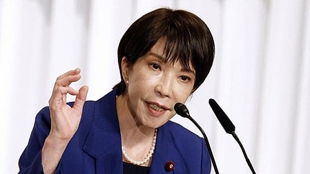 Japanese Prime Minister Sanae Takaichi