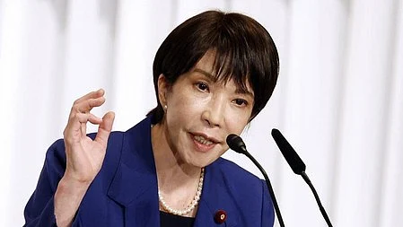 Japanese Prime Minister Sanae Takaichi