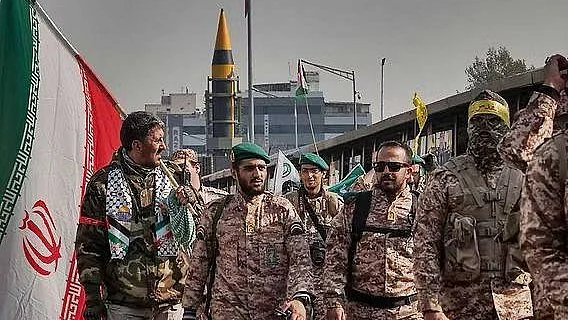 Iran is combining military symbolism, volunteer mobilisation and political messaging. 