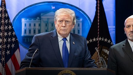 US President Donald Trump