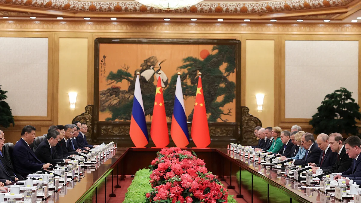 Xi-Putin talks are being closely watched internationally. 