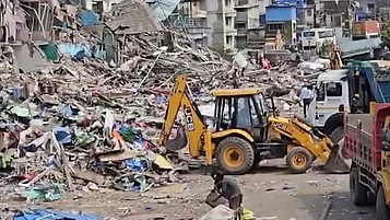 Garib Nagar in Bandra facing bulldozer action