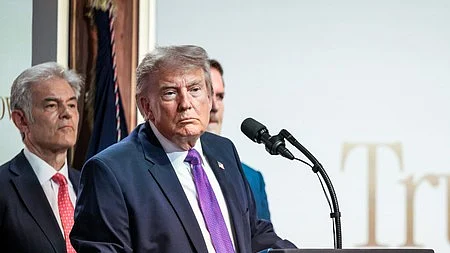 US President Donald Trump