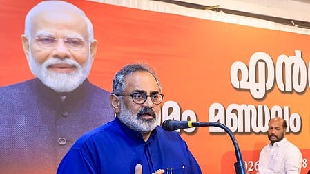 Kerala BJP chief Rajeev Chandrashekhar