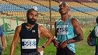 Speed guns: Harindervir Singh (left) and Animesh Kujur