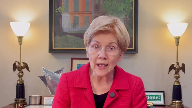 US senator Elizabeth Warren