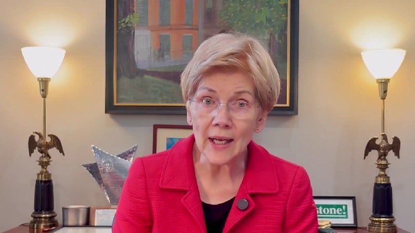 US senator Elizabeth Warren
