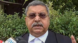Kalyan Banerjee speaks to the media in New Delhi.