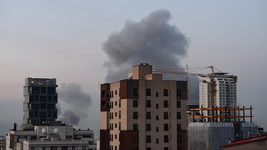 Iran activates air defences after the blasts as authorities investigate their source.